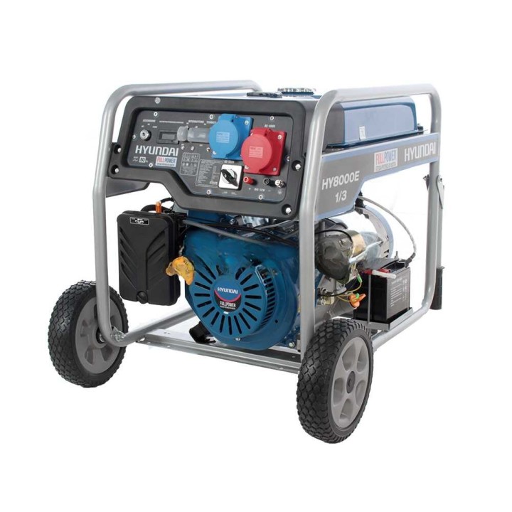 Hyundai Dynamic PT8500DV bensiinigeneraattori, 8,5 kW, AVR