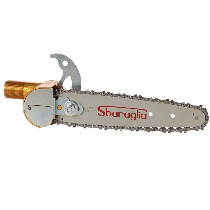 Sbaraglia Turbo paineilmatoiminen oksasaha, carving-terälevy 22 cm