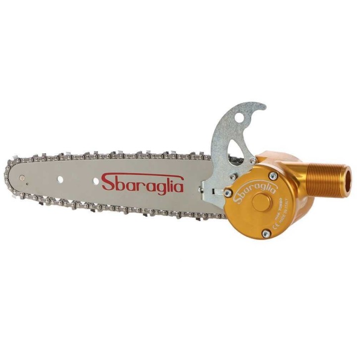 Sbaraglia Turbo paineilmatoiminen oksasaha, carving-terälevy 22 cm