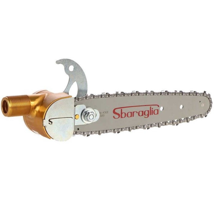Sbaraglia Turbo paineilmatoiminen oksasaha, carving-terälevy 22 cm