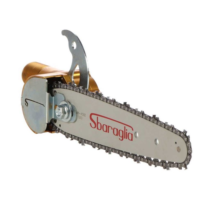 Sbaraglia Turbo paineilmatoiminen oksasaha, carving-terälevy 22 cm