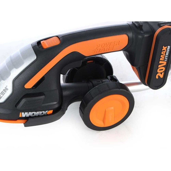 Worx WG801E teleskooppivarsi akkusaksille, 70–110 cm
