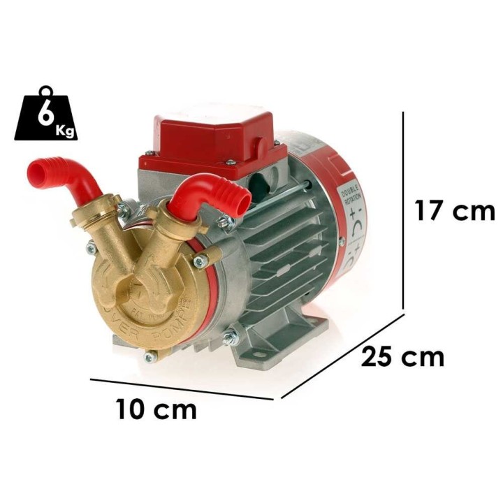Rover Marina 20-12V sähköpumppu nesteiden siirtoon, pronssi, 33 l/min