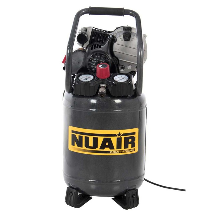 Nuair FU 227/10/24V sähkökompressori, 2 HP, 24 l, 10 bar, 230 V