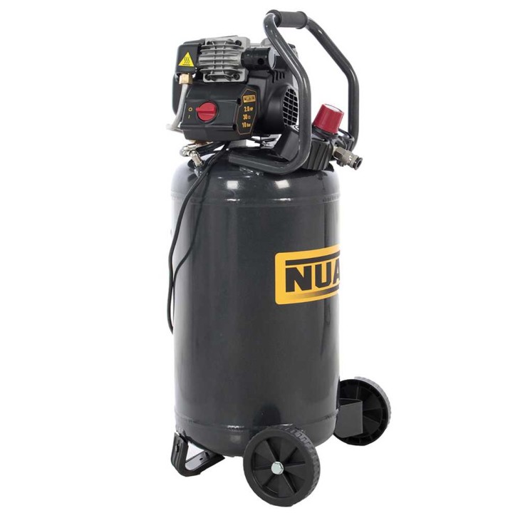 Nuair FU 227/10/30V sähkökompressori, 2 HP, 30 l, 10 bar