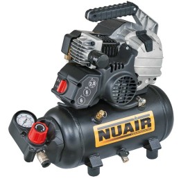 Nuair FU 227 8 6E sähkökompressori 2 HP 6 l 8 bar 230 V