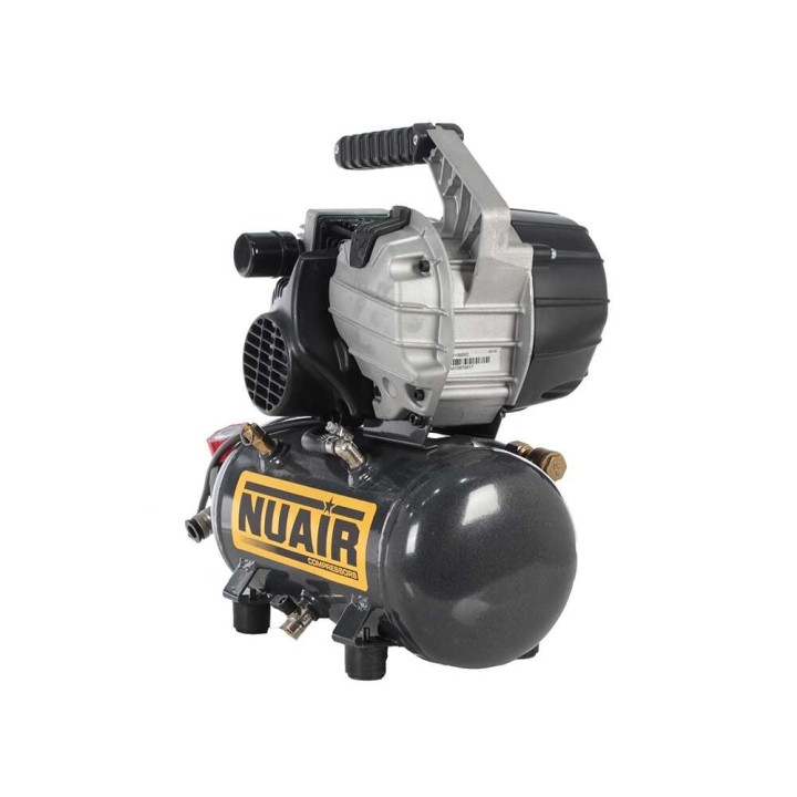 Nuair FU 227/8/6E sähkökompressori, 2 HP, 6 l, 8 bar, 230 V