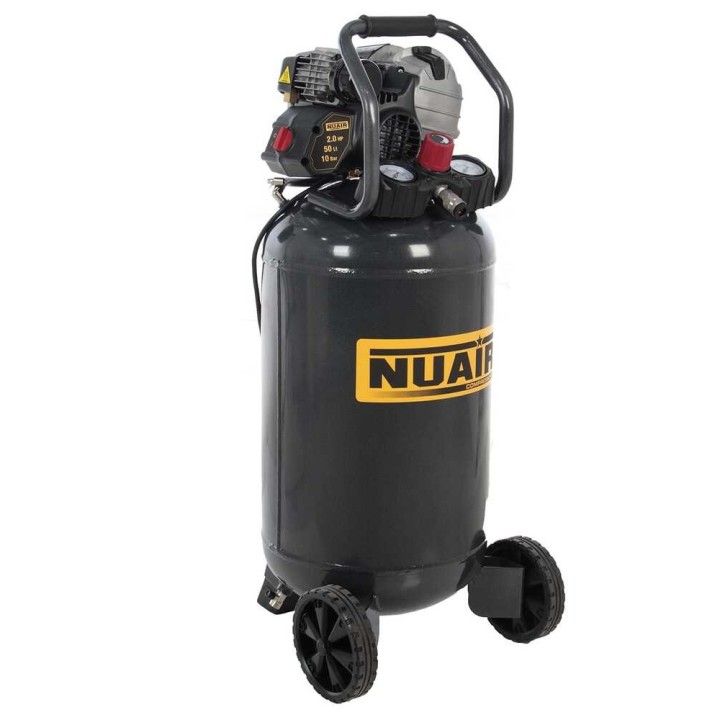 Nuair FU 227/10/50V sähkökompressori, 2 HP, 50 l, 10 bar