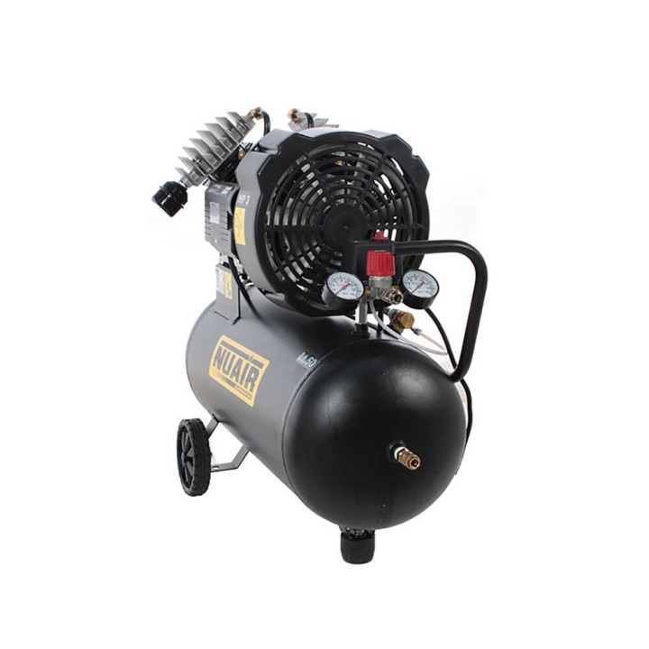 Nuair GVM/50 sähkökompressori, 3 HP, 50 l, 10 bar