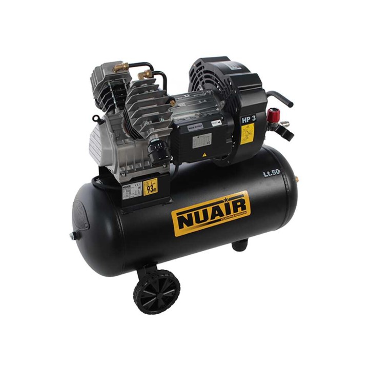 Nuair GVM/50 sähkökompressori, 3 HP, 50 l, 10 bar