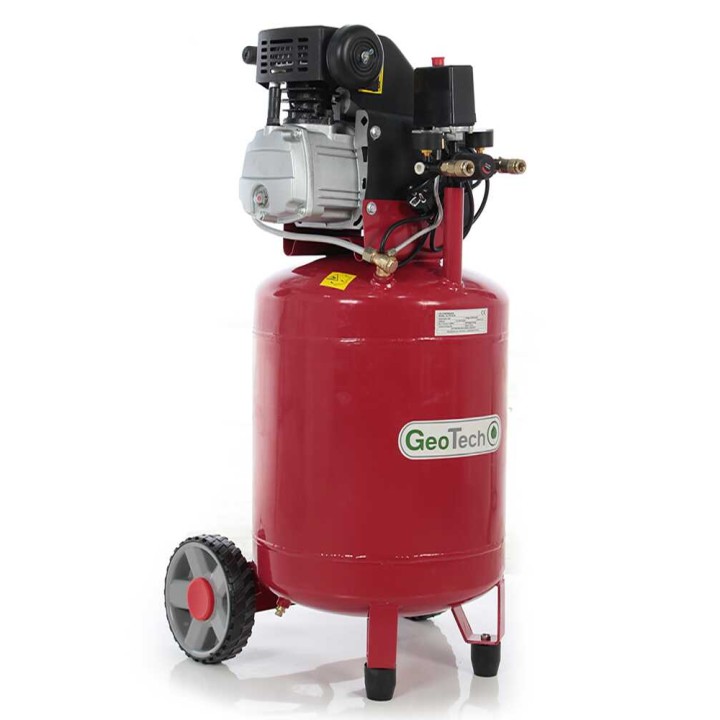 GeoTech AC50V-8-20 pystysuora sähkökompressori, 2 HP, 50 l, 8 bar