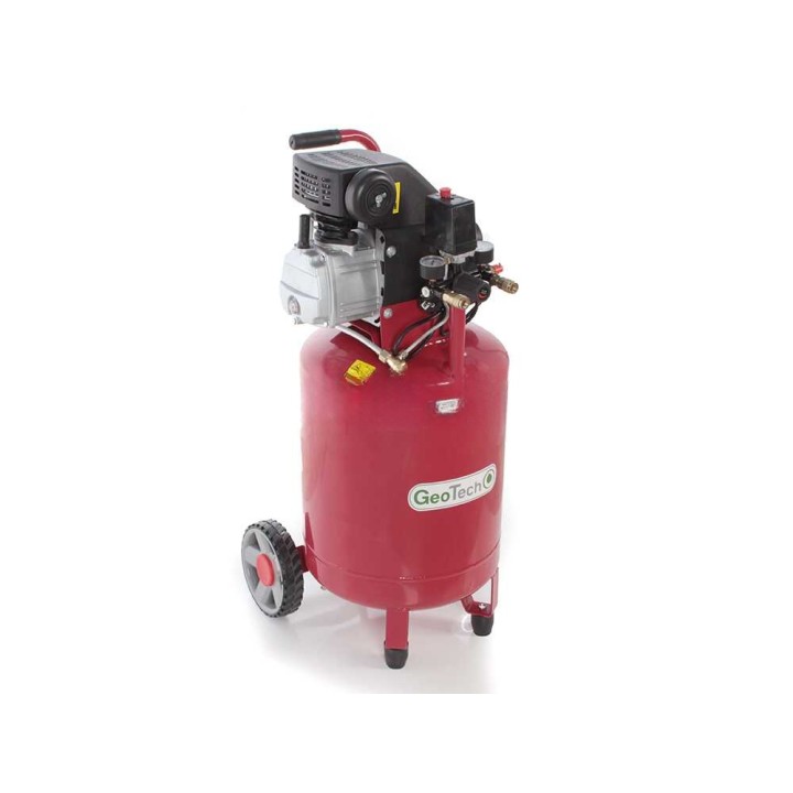 GeoTech AC50V-8-20 pystysuora sähkökompressori, 2 HP, 50 l, 8 bar