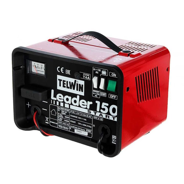 Telwin Leader 150 akkulaturi ja käynnistin, 12 V, 25–250 Ah