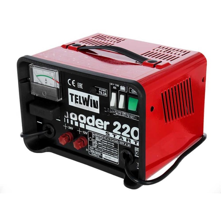 Telwin Leader 220 akkulaturi ja käynnistyslaite, 12–24 V, 30–400 Ah