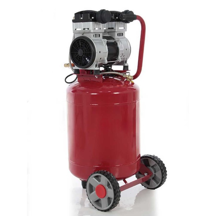 GeoTech S-AC50V-10-15C öljytön kompressori, 1,5 HP, 50 l, 10 bar