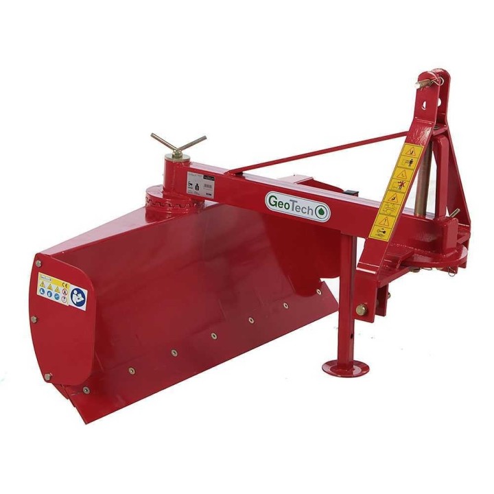 GeoTech DL160 tasausterä traktoriin, 160 cm, 360° kääntyvä