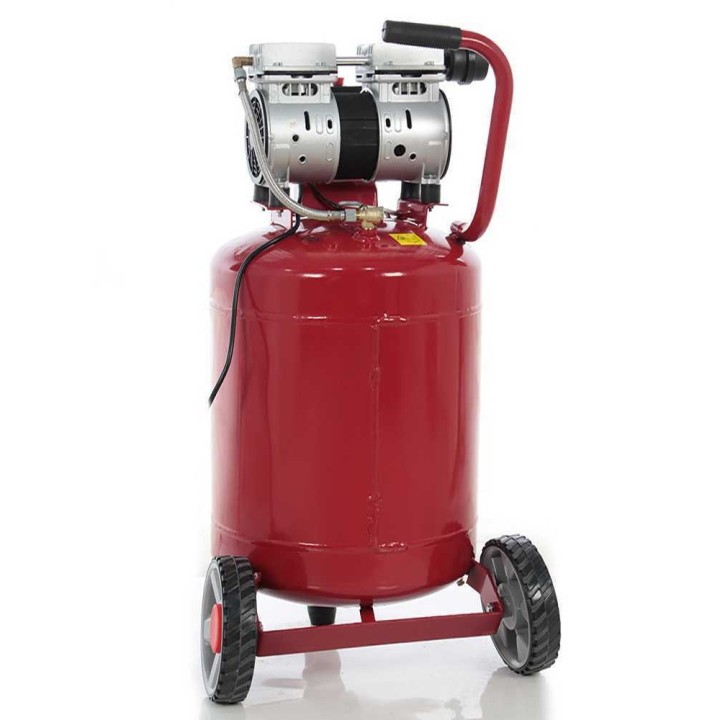 GeoTech S-AC50V-8-10 öljytön pystymallinen kompressori, 1 HP, 50 l, 8 bar
