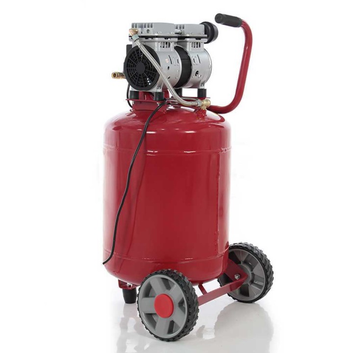 GeoTech S-AC50V-8-10 öljytön pystymallinen kompressori, 1 HP, 50 l, 8 bar