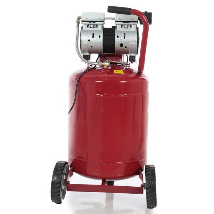 GeoTech S-AC50V-8-10 öljytön pystymallinen kompressori, 1 HP, 50 l, 8 bar