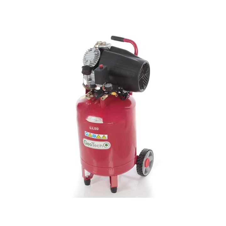 GeoTech AC50V-10-30VC pystyasentoinen kompressori, 3 HP, 50 l, 10 bar