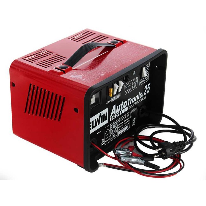 Telwin Autotronic 25 Boost akkulaturi ja ylläpitolaturi, 12/24 V, 300 W