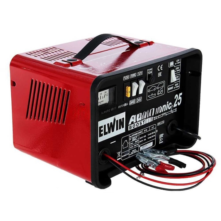 Telwin Autotronic 25 Boost akkulaturi ja ylläpitolaturi, 12/24 V, 300 W