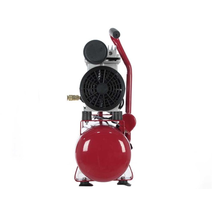GeoTech S-AC-9-8-07 hiljainen öljytön kompressori, 0,7 HP, 8 l, 8 bar