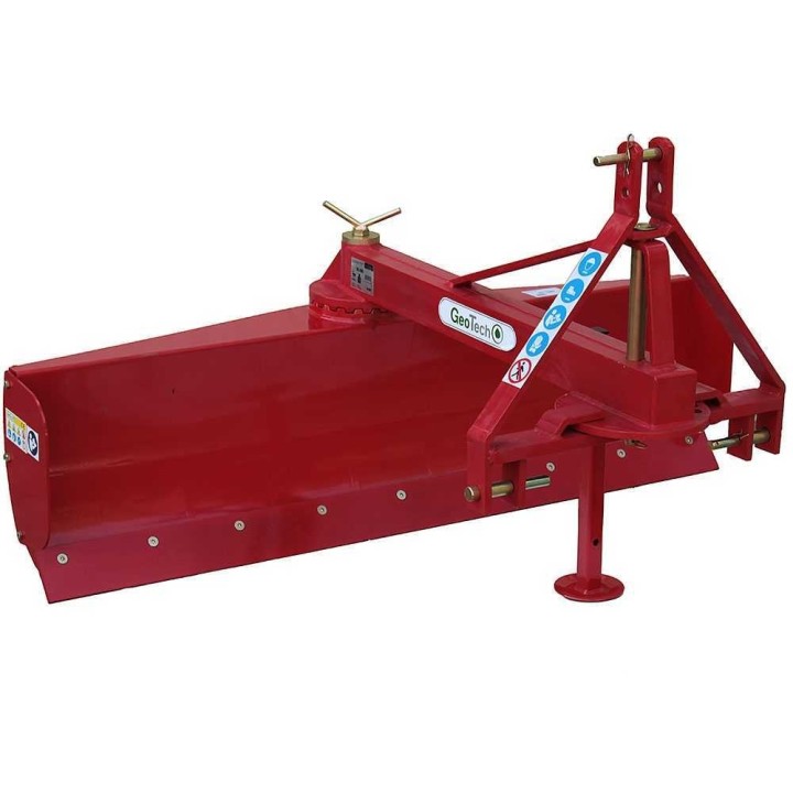 GeoTech DL200 tasausterä traktorille, 200 cm, 360° kääntö
