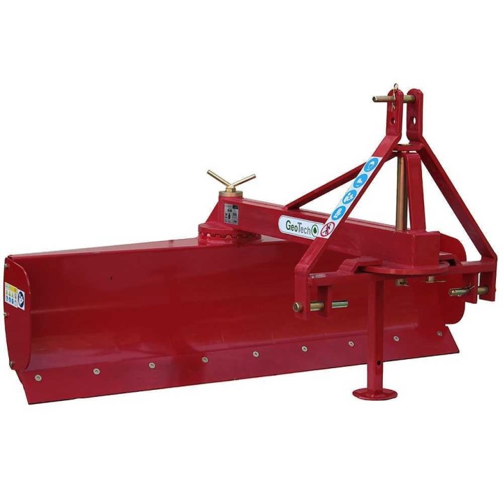 GeoTech DL200 tasausterä traktorille, 200 cm, 360° kääntö