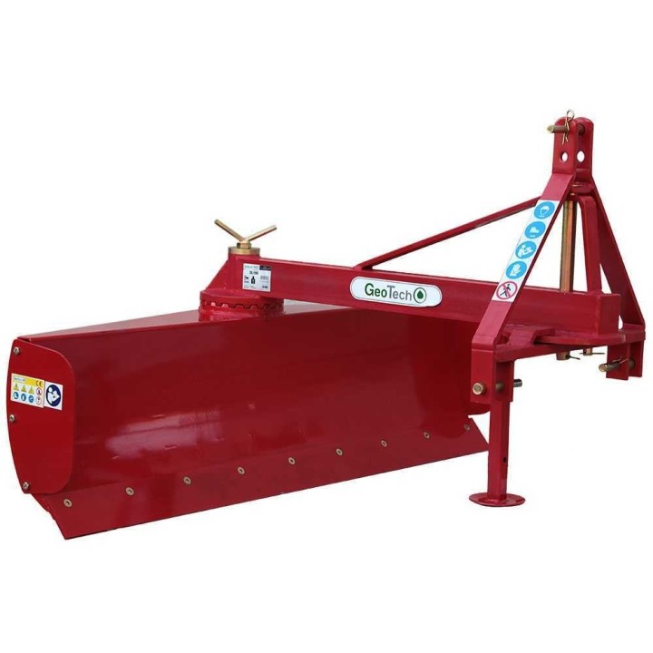GeoTech DL200 tasausterä traktorille, 200 cm, 360° kääntö