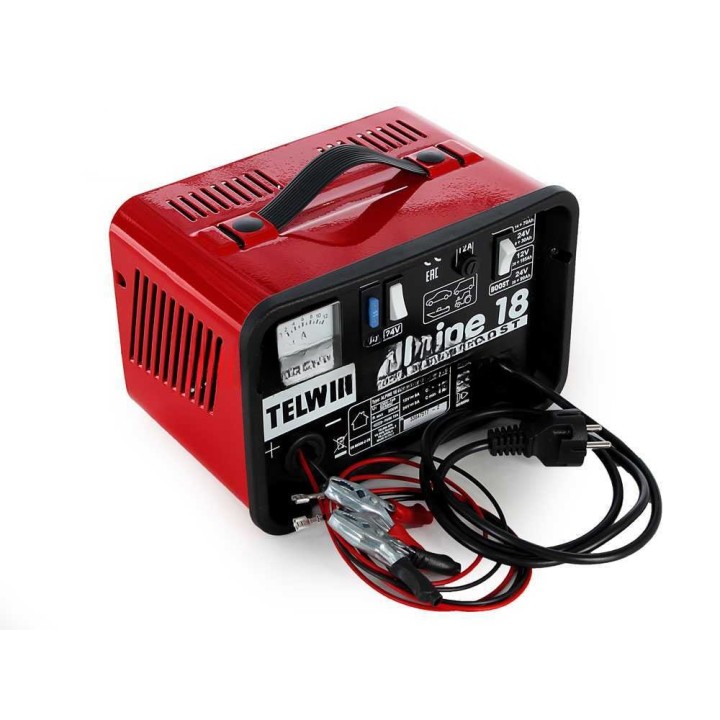 Telwin Alpine 18 Boost -akkulaturi WET-akuille, 12–24 V, 200 W