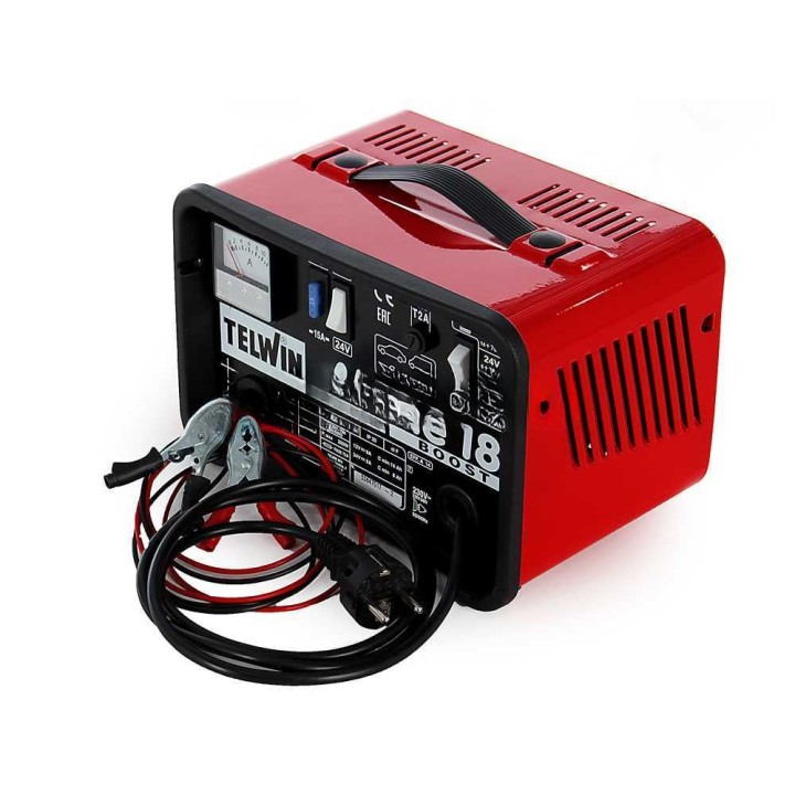 Telwin Alpine 18 Boost -akkulaturi WET-akuille, 12–24 V, 200 W