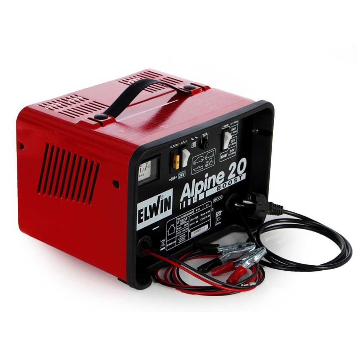 Telwin Alpine 20 Boost -akkulaturi, 12/24 V, 300 W, WET-akuille
