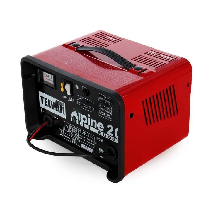 Telwin Alpine 20 Boost -akkulaturi, 12/24 V, 300 W, WET-akuille