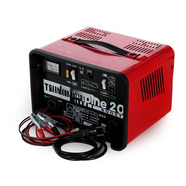 Telwin Alpine 20 Boost -akkulaturi, 12/24 V, 300 W, WET-akuille