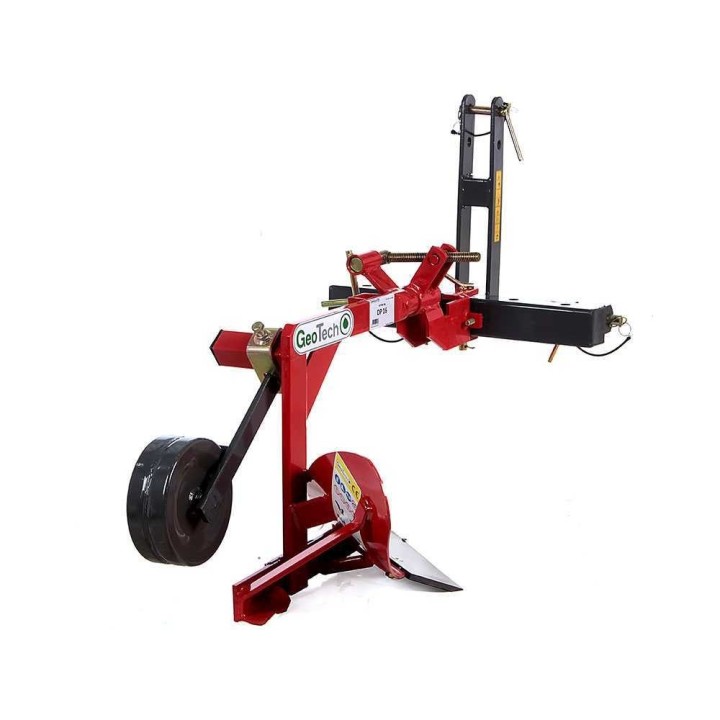 GeoTech DP16 yksiteräinen aura, 41 cm, pienille traktoreille