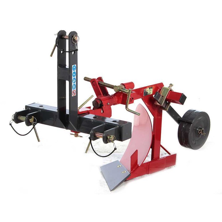 GeoTech DP16 yksiteräinen aura, 41 cm, pienille traktoreille