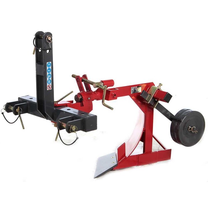 GeoTech DP16 yksiteräinen aura, 41 cm, pienille traktoreille