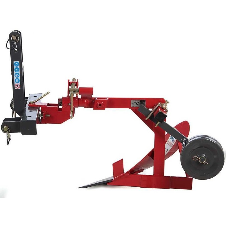 GeoTech DP16 yksiteräinen aura, 41 cm, pienille traktoreille