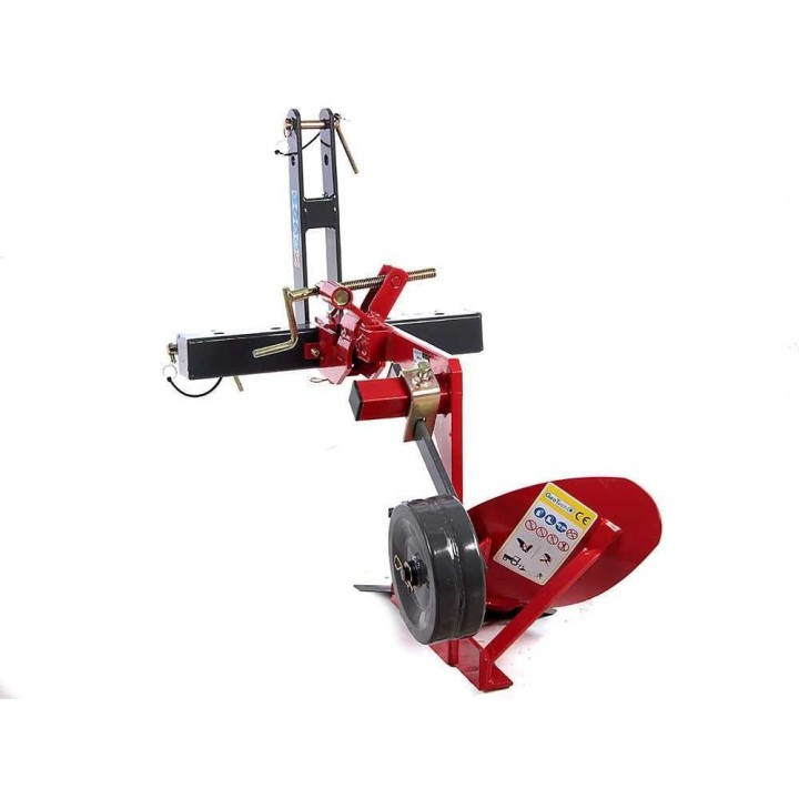 GeoTech DP16 yksiteräinen aura, 41 cm, pienille traktoreille