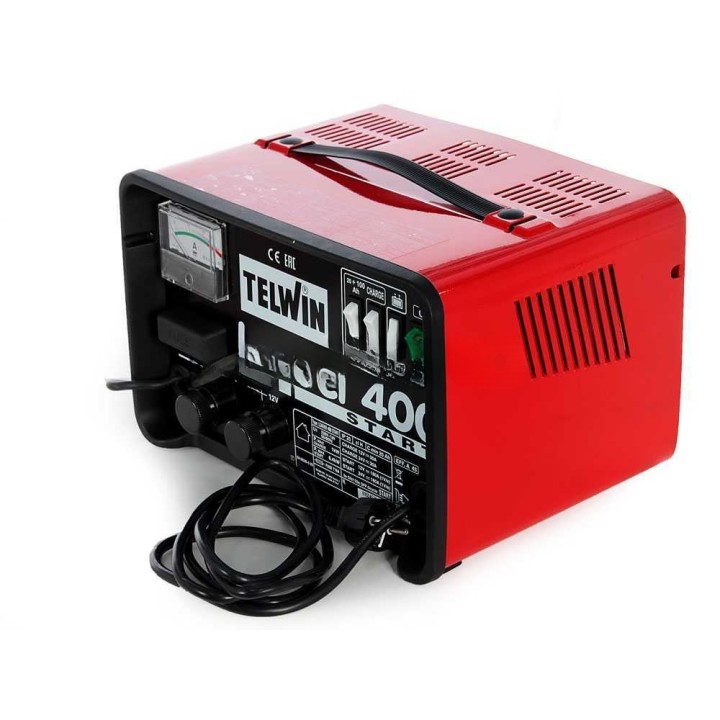 Telwin Leader 400 Start akkulaturi ja käynnistyslaite, 12–24 V, 300 A
