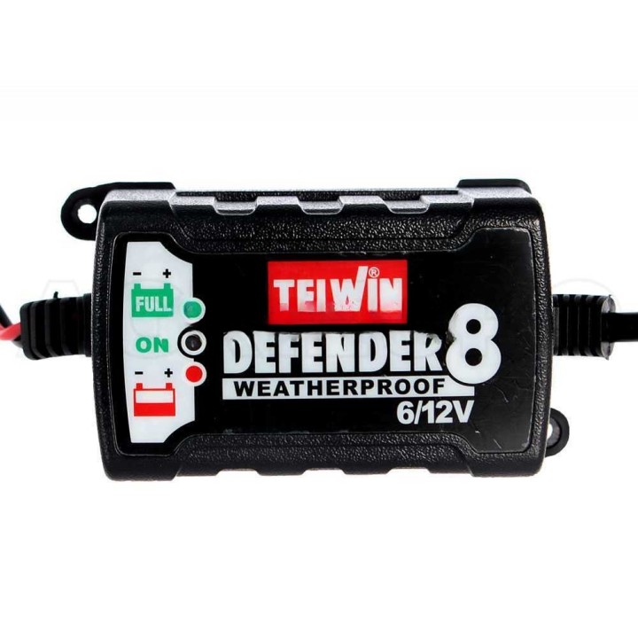 Telwin Defender 8 akkulaturi ja ylläpitolaturi, 6–12 V, 15 W