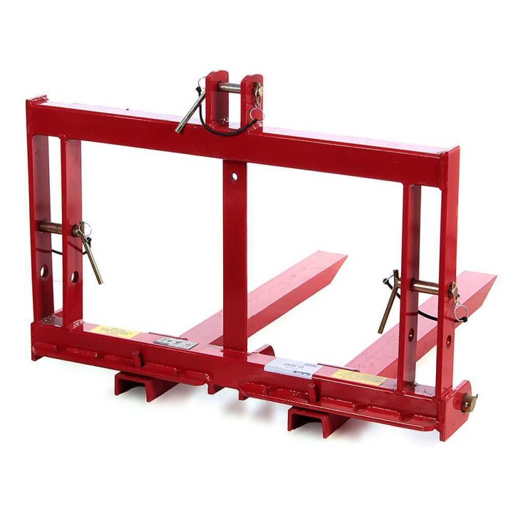 GeoTech D300 traktorin haarukat, 300 kg, kolmipistekiinnitys