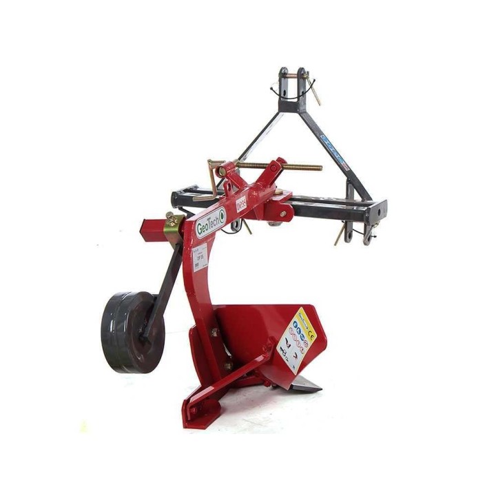GeoTech DP35 yksisiipinen aura traktoriin, 43 cm, ruuvisäätö