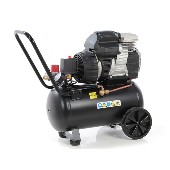 Nuair Sil Air 244/24 hiljainen öljytön kompressori, 1,5 HP, 24 l, 8 bar