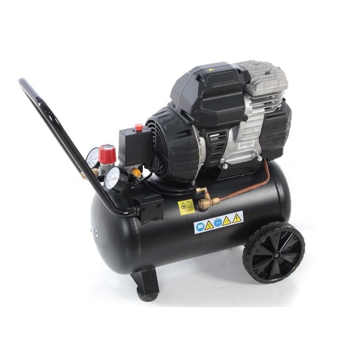 Nuair Sil Air 244/24 hiljainen öljytön kompressori, 1,5 HP, 24 l, 8 bar