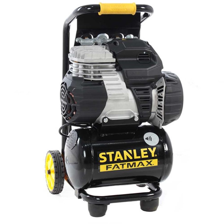 Stanley Sil Air 244 10 PCM öljytön pystymallinen kompressori 1 5 HP 10 l 8 bar