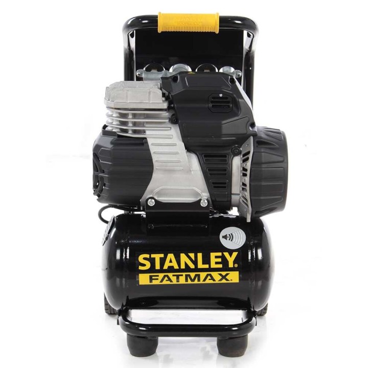 Stanley Sil Air 244/10 PCM öljytön pystymallinen kompressori, 1,5 HP, 10 l, 8 bar