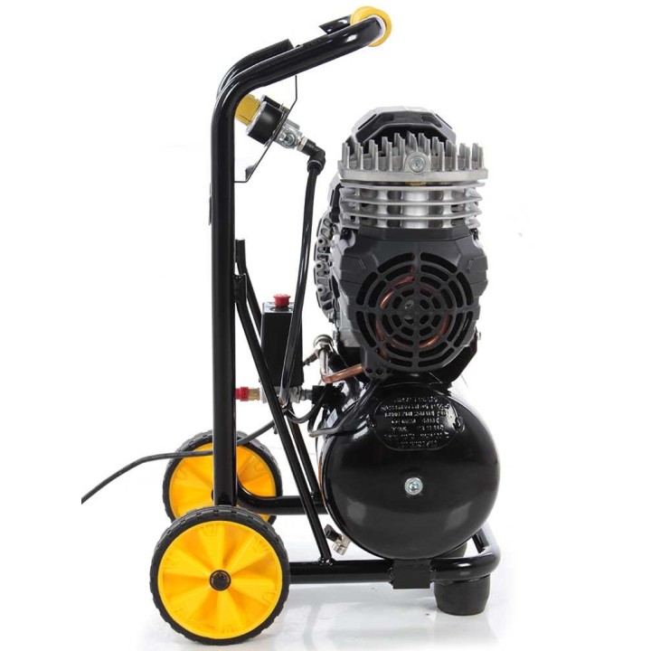 Stanley Sil Air 244/10 PCM öljytön pystymallinen kompressori, 1,5 HP, 10 l, 8 bar