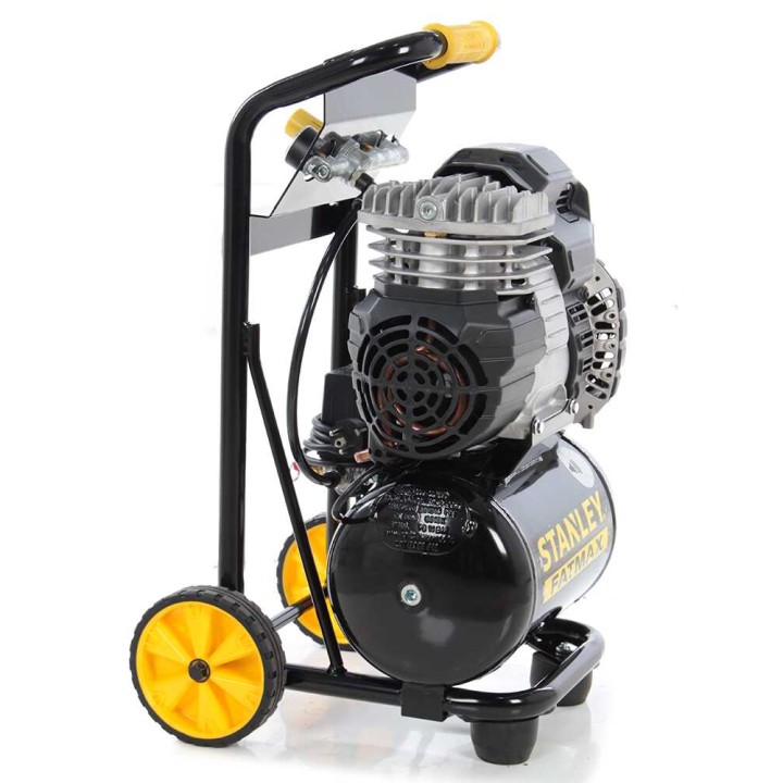 Stanley Sil Air 244/10 PCM öljytön pystymallinen kompressori, 1,5 HP, 10 l, 8 bar